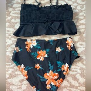 CUPSHE high waisted bikini size large